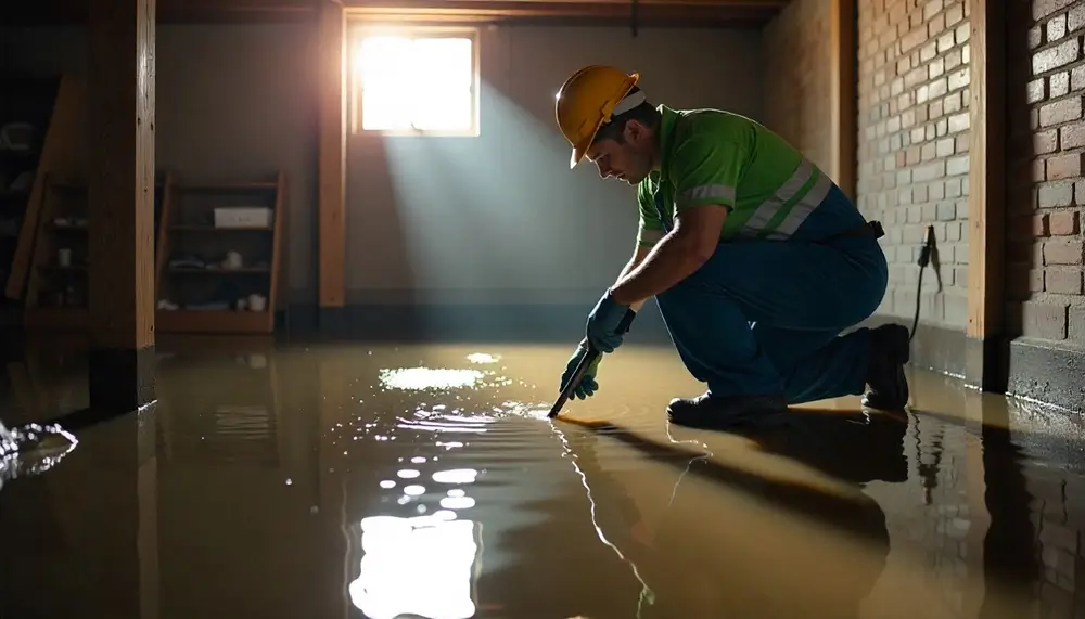 Professional water damage restoration services in Montgomery, TX